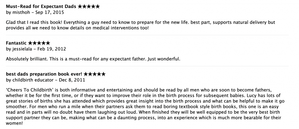 Childbirth book reviews